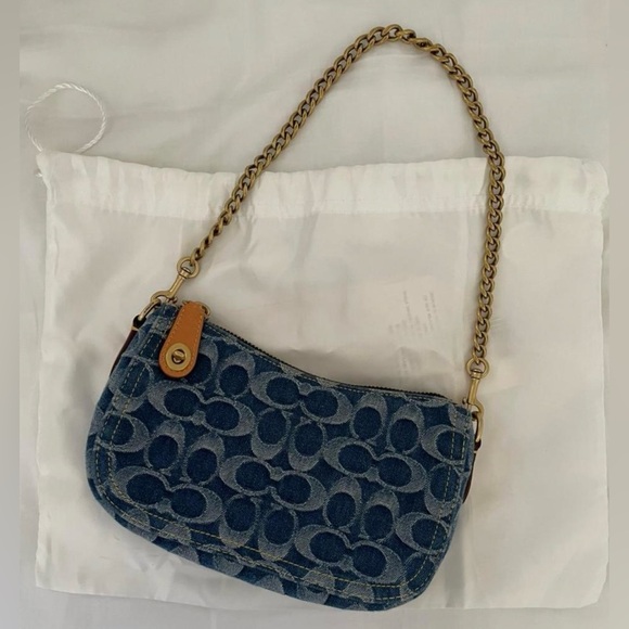 Coach Handbags - Coach Denim Swinger